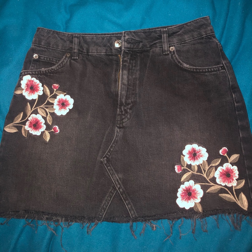 Topshop Jean skirt